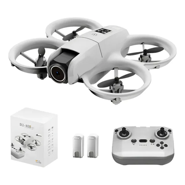 Drone Neo Com Câmera 4k Full Hd Wifi Cor Cinza 2 Baterias