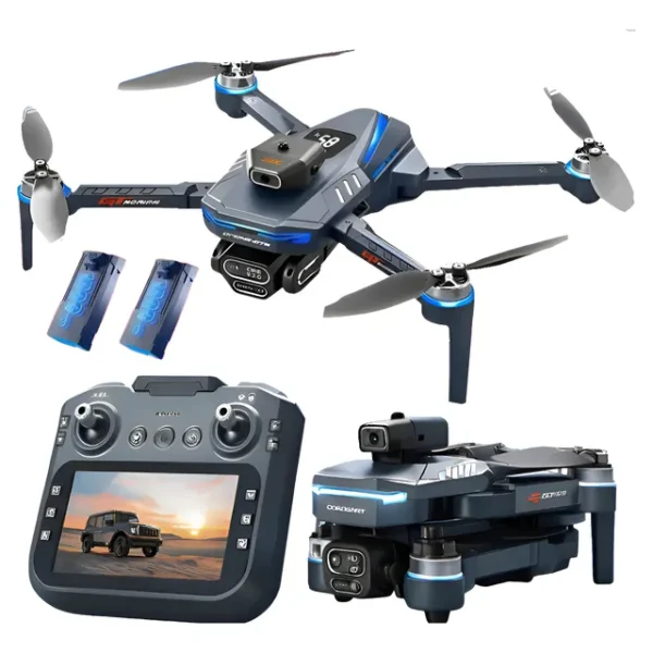 Drone Xiaomi Gt8 Max 4k Dobrável Com Tela E Fpv 5g Preto Preto