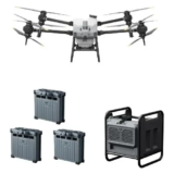 Análise Completa do Drone Agras T40 DJI: Inclui 3 Baterias e Carregador – Pronta Entrega Cinza!