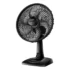 Ventilador De Mesa 30cm Super Power Mondial 60w Vsp-30-b 30 Cm Preto 127v Prata Polipropileno 6